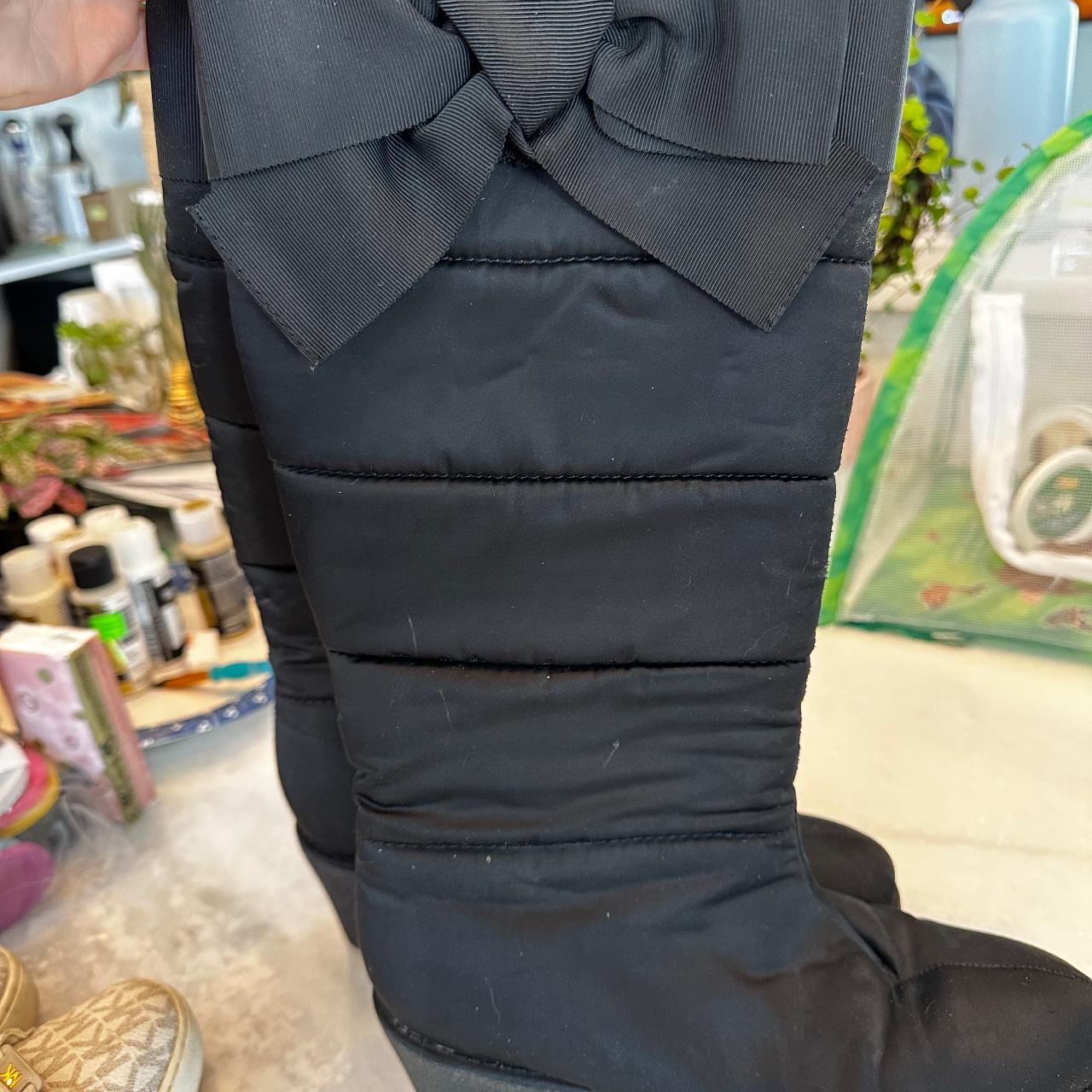 Kate spade cheap bow boots