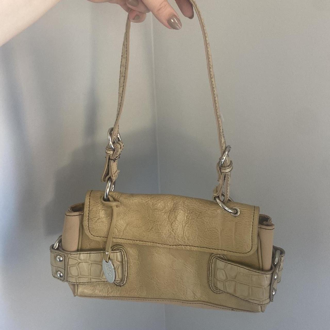 Vince Camuto Womens Tan And Cream Bag Depop 1642