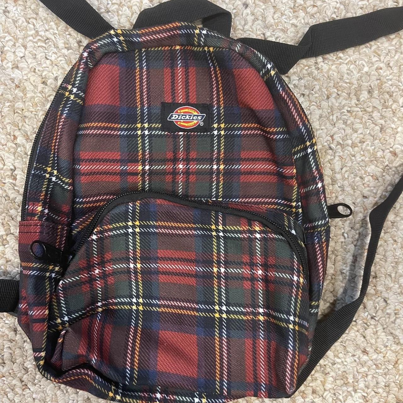 Dickies checkered clearance mini backpack