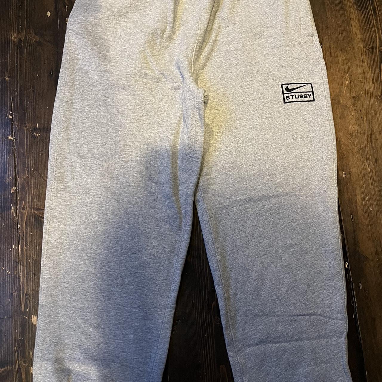 PRICE DROP***** Stussy x Nike grey joggers. - Depop