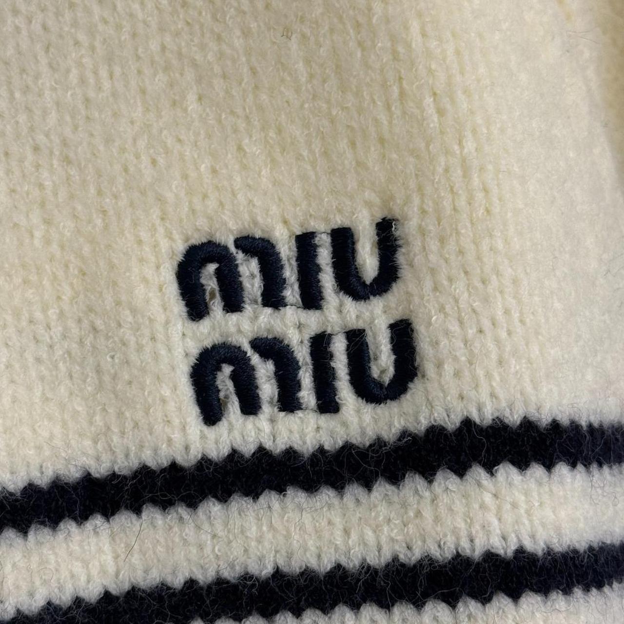 Miu Miu Women's Cardigan - Yellow/Multi - L – Miu… - image 4