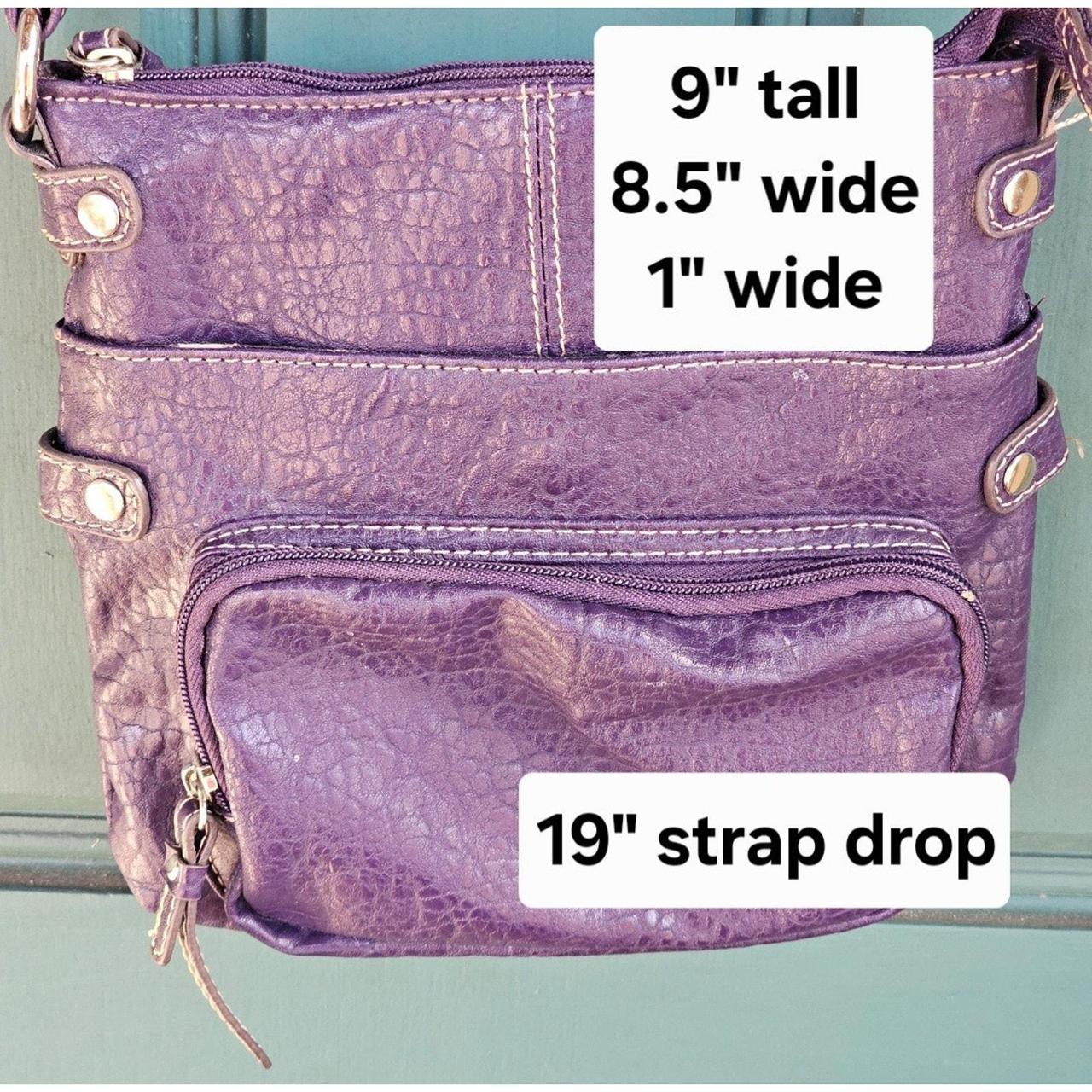 Preloved Women's Bag - Purple – Emilie M. Bag Pur… - image 6