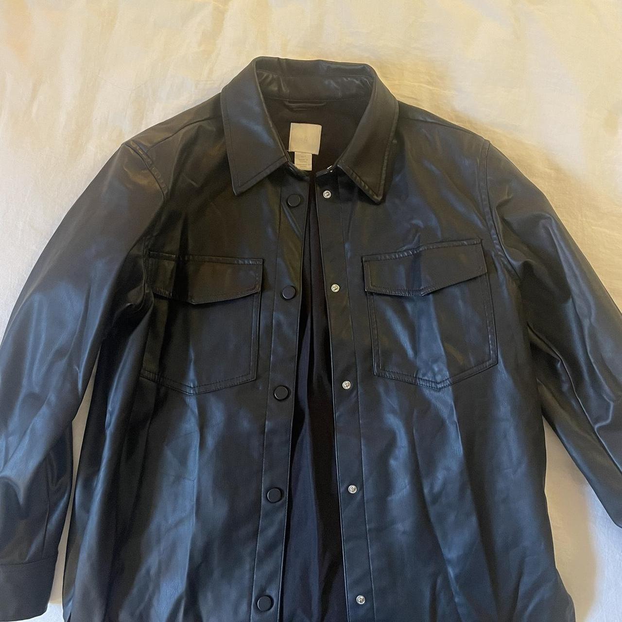 H&M Women's Black Jacket | Depop