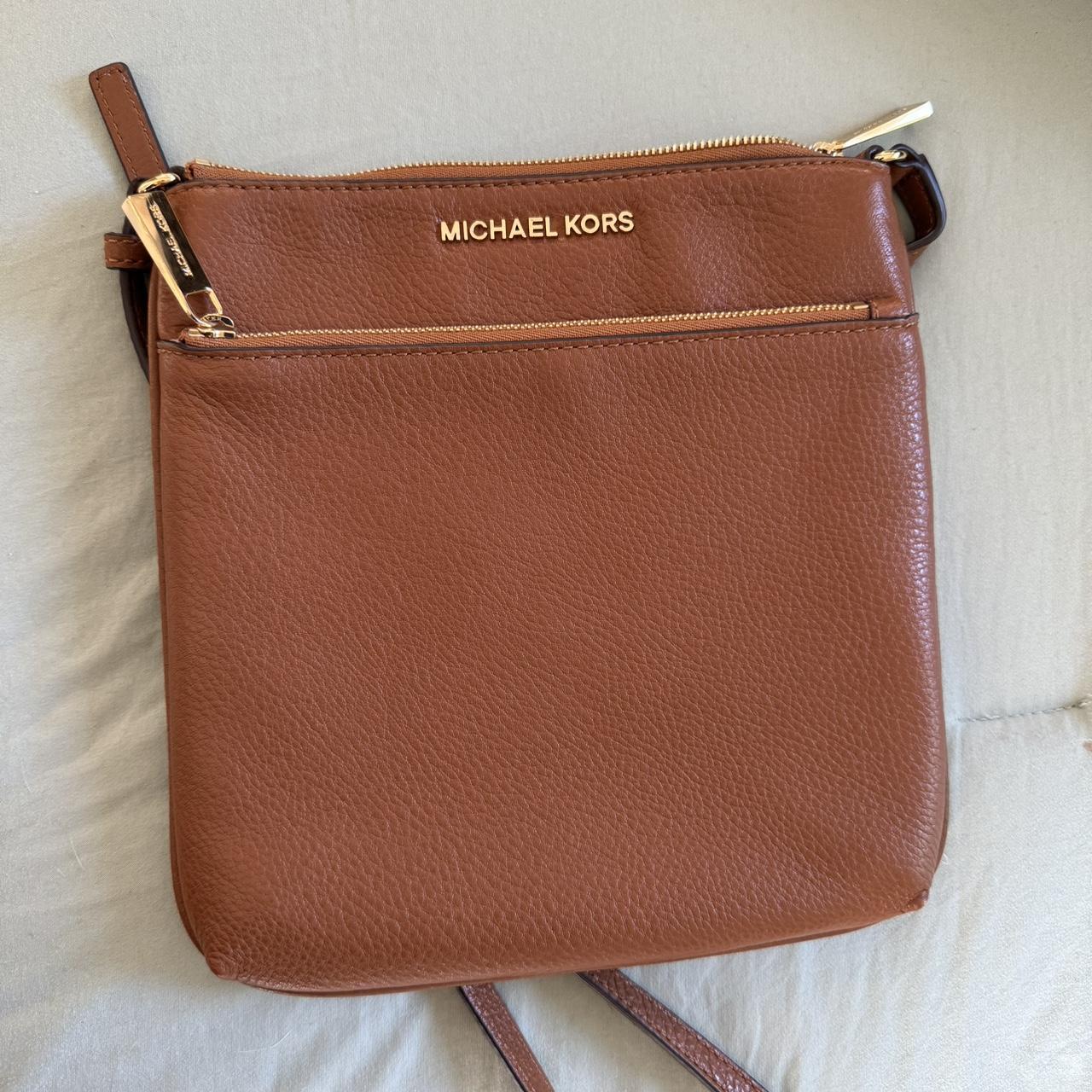 Michael Kors Riley Small Pebbled Leather Crossbody Bag Depop