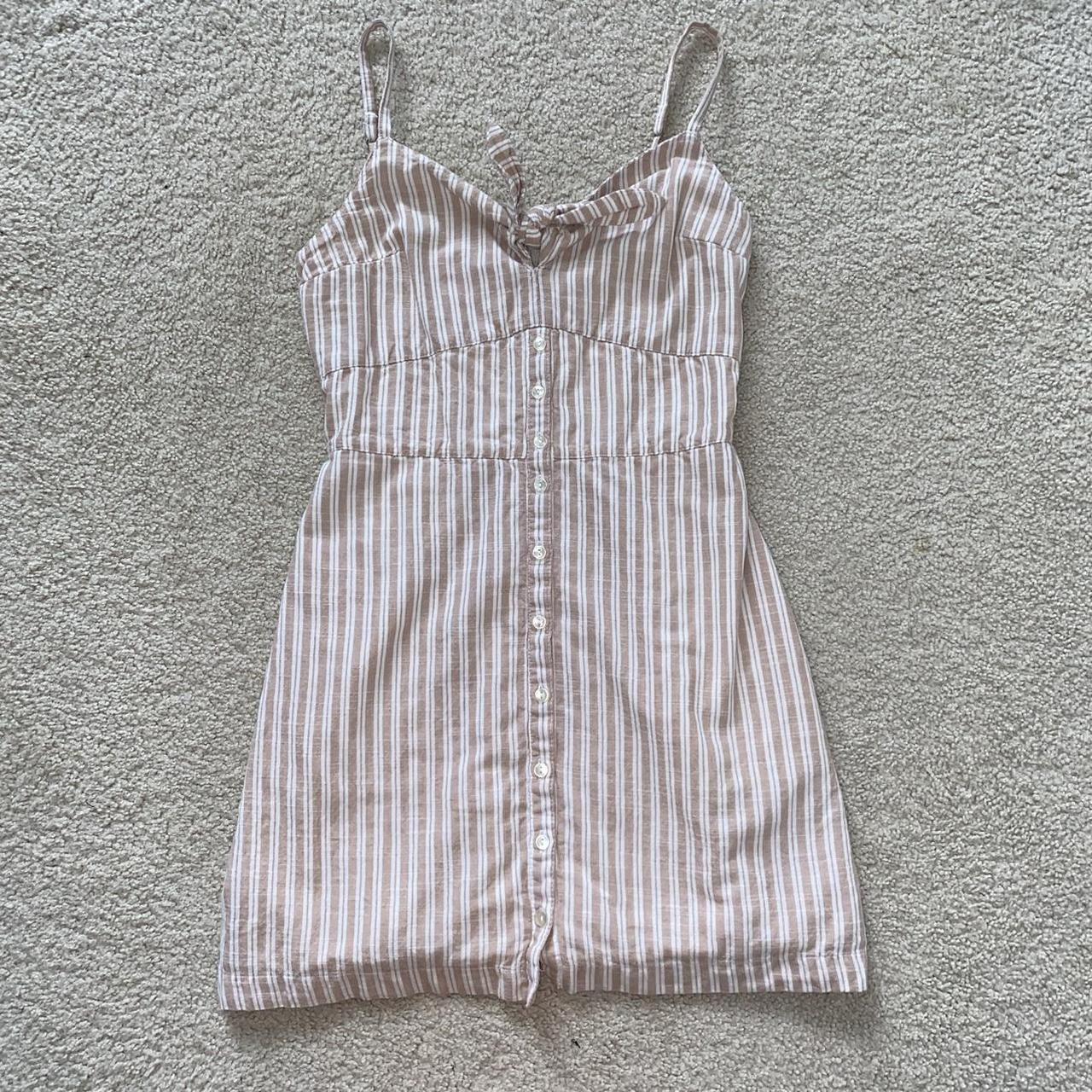 Abercrombie and Fitch Striped Mini Dress Super cute - Depop