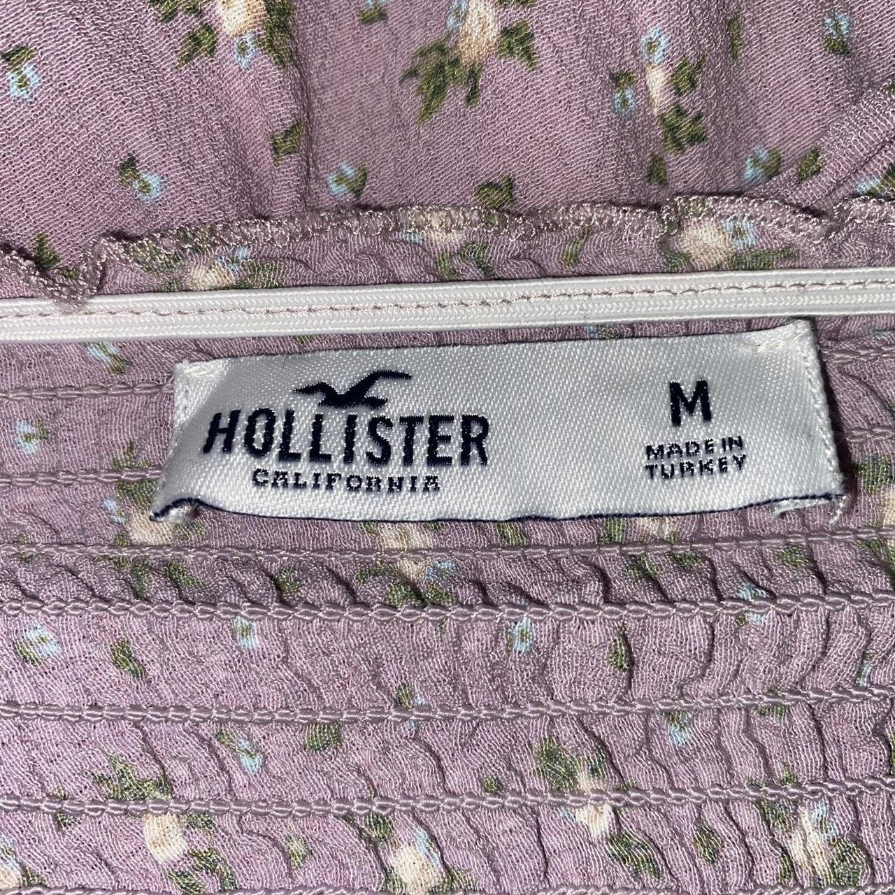 Hollister Floral Print Lavender Dress - sz small - - Depop