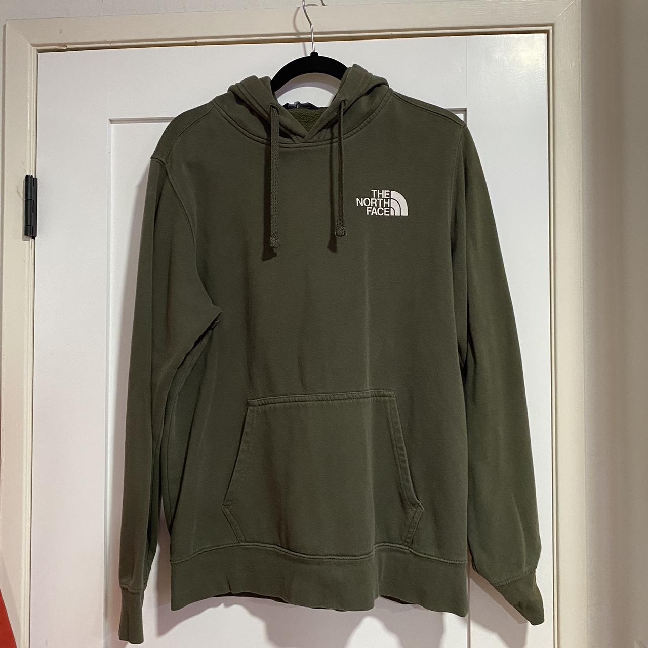 The North Face Men's Green Hoodie | Depop