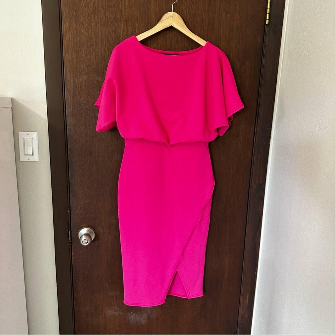 Quiz Women's Pink Dress Depop