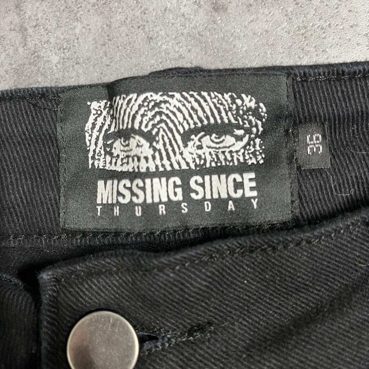 Missing Since Thursday Bosozoku Black Denim the... - Depop