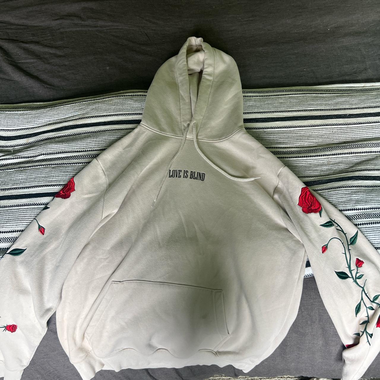 H&m love discount is blind hoodie