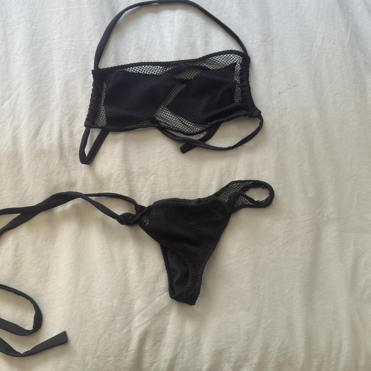 Indah bathing suits thong the size is medium But... Depop