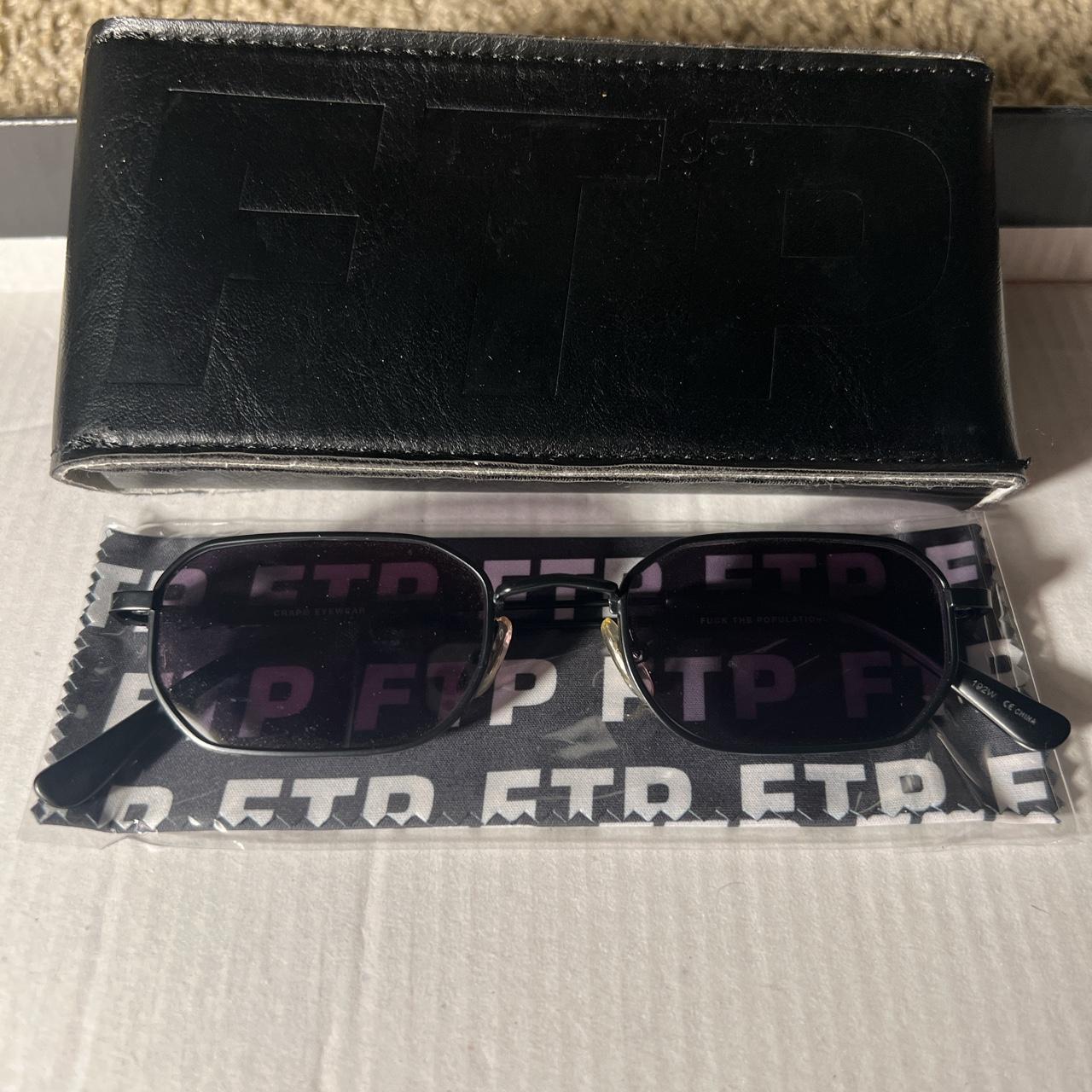 FTP x CRAP EYEWEAR Never been opened OR worn FTP... - Depop