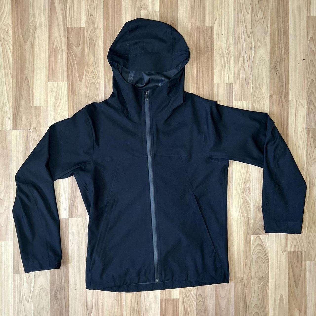 UNIQLO WINDBREAKER - BLACK SIZE - XS FITS LIKE A... - Depop