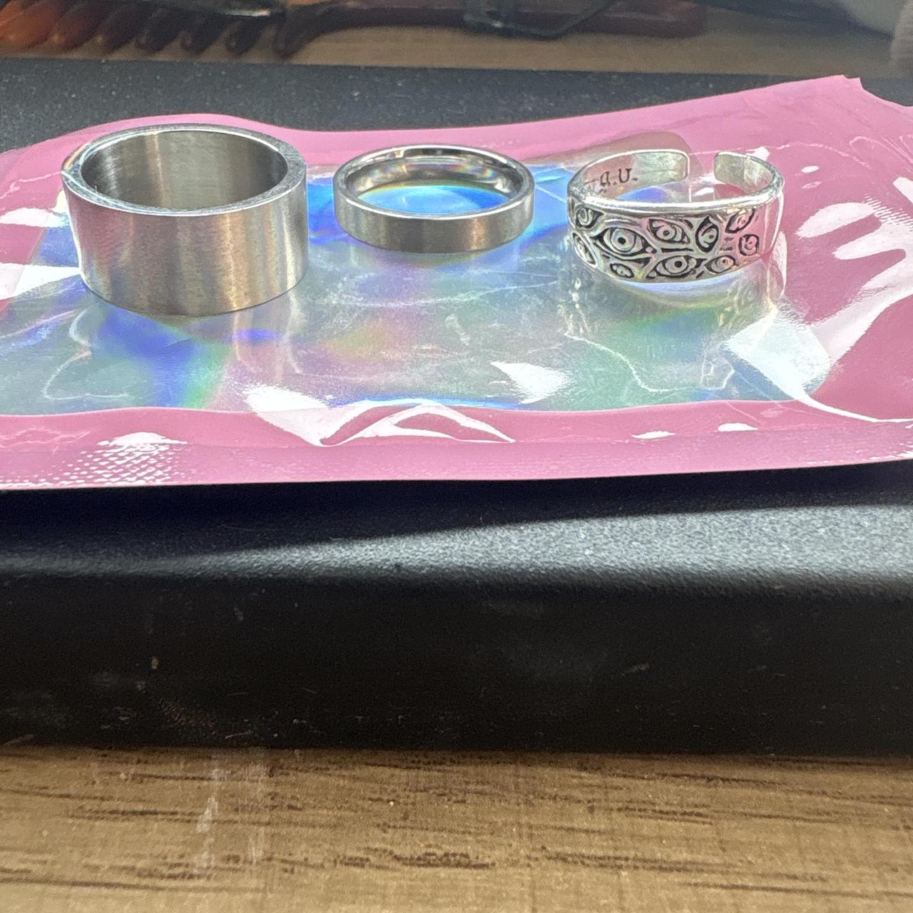 Women's Ring - Silver – Silver ring bundle all ri… - image 1