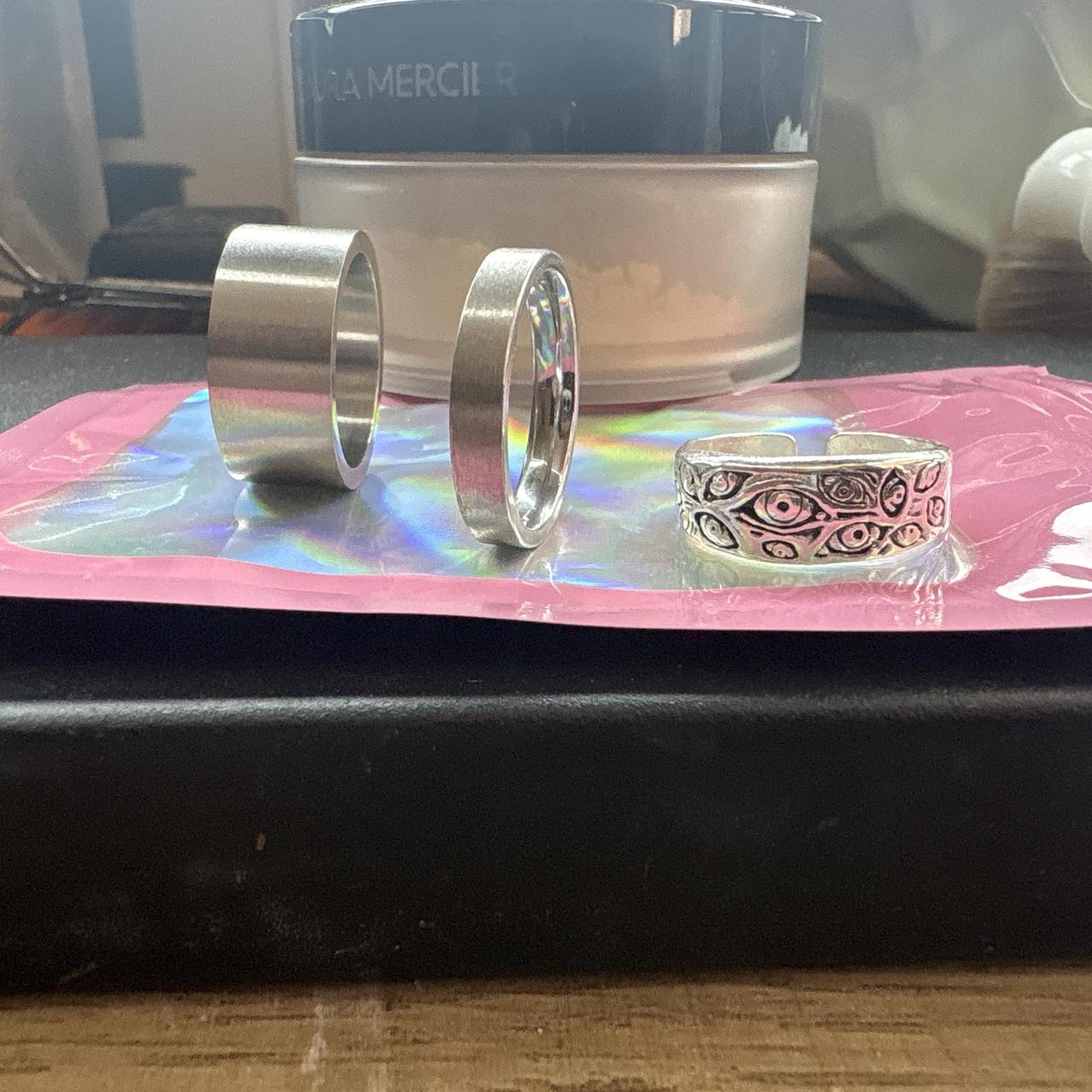 Women's Ring - Silver – Silver ring bundle all ri… - image 2