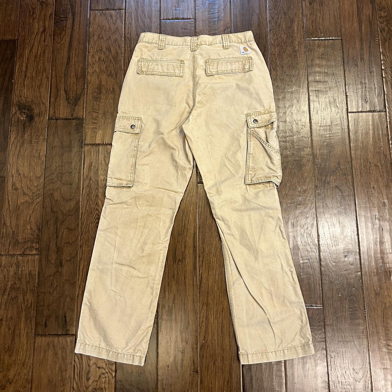 Y2K Carharrt Cargo “Relaxed Fit” Pants Size 32x32 -... - Depop