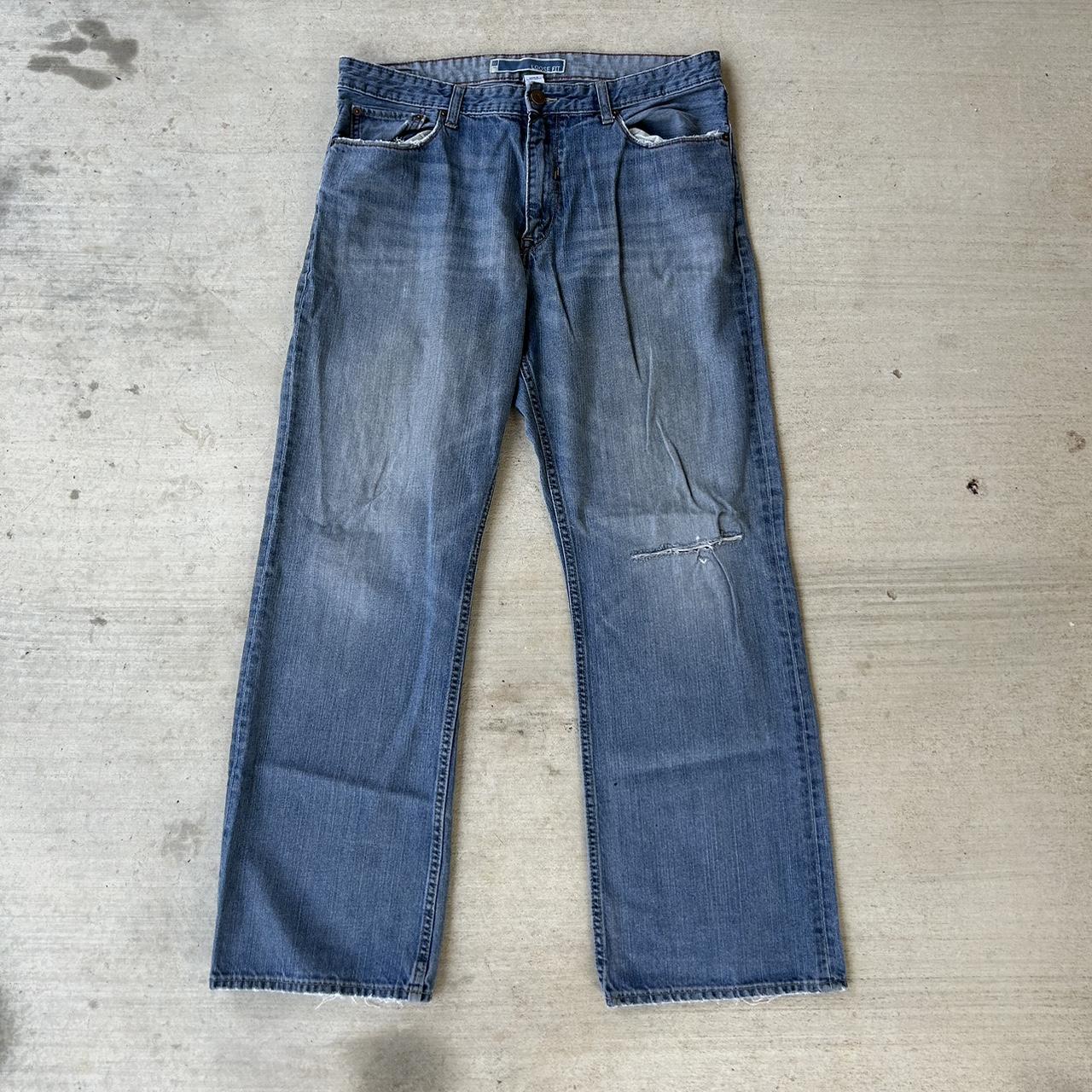 Y2K Gap “Loose Fit” Jeans Size 36” x 32” - Nice... - Depop