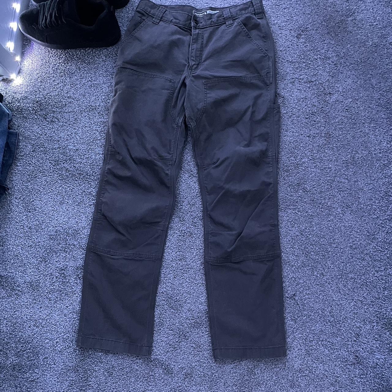 relaxed carhartt pants - Depop