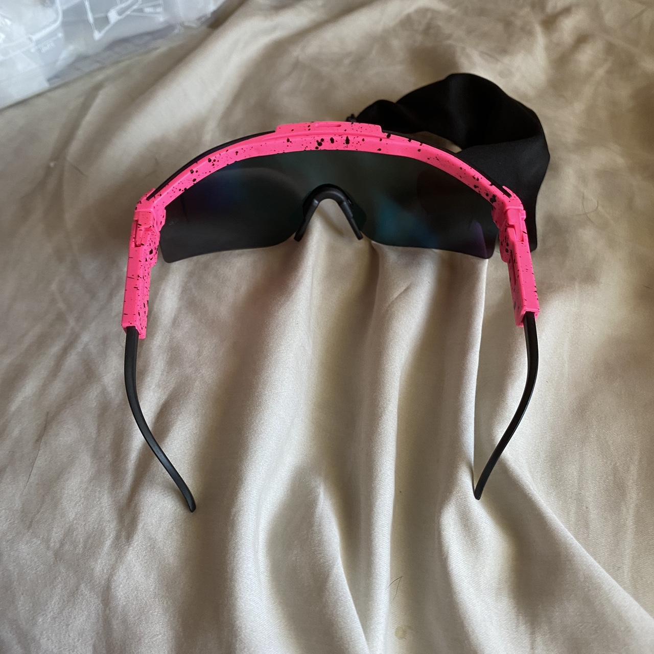 Men's Pink Sunglasses Depop