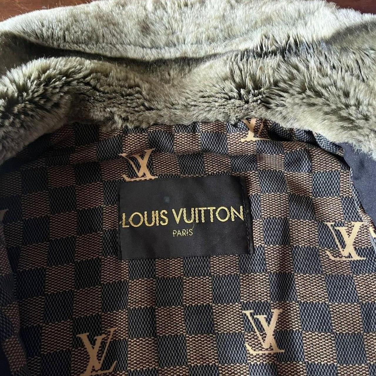 New! Louis Vuitton  Louis Vuitton MINK JACKET WITH - Depop
