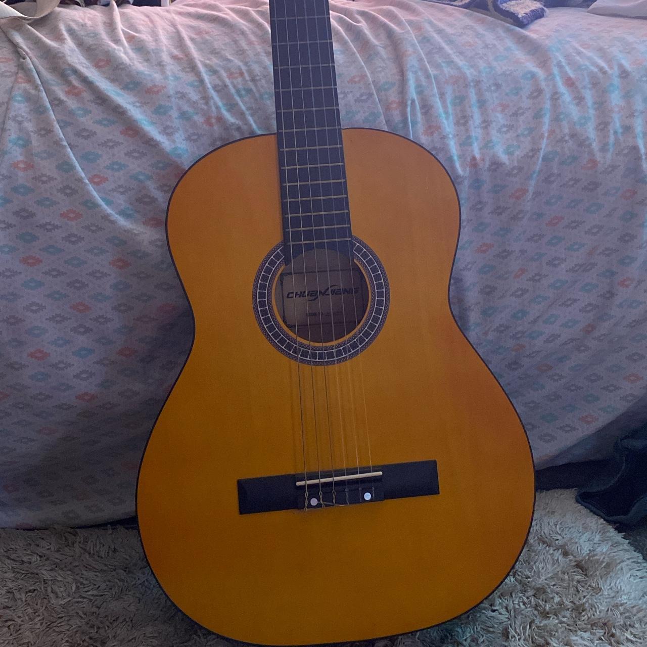 39 Inch Acoustic Guitar 👌 Has Three Different... - Depop