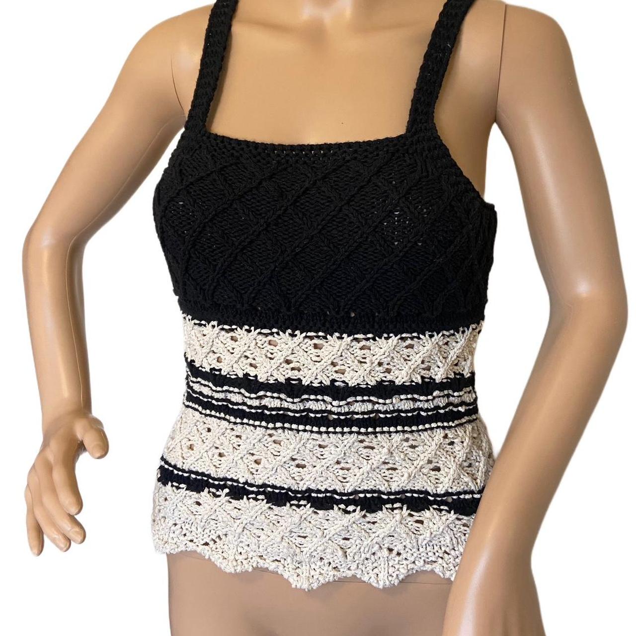 Zara knit tank top Size: small Make sure to Depop