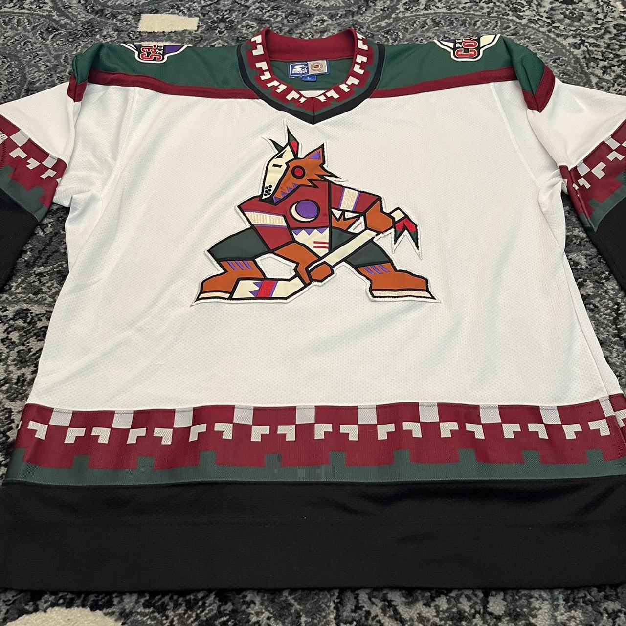 Vintage Phoenix Coyotes youth jersey. The item you - Depop