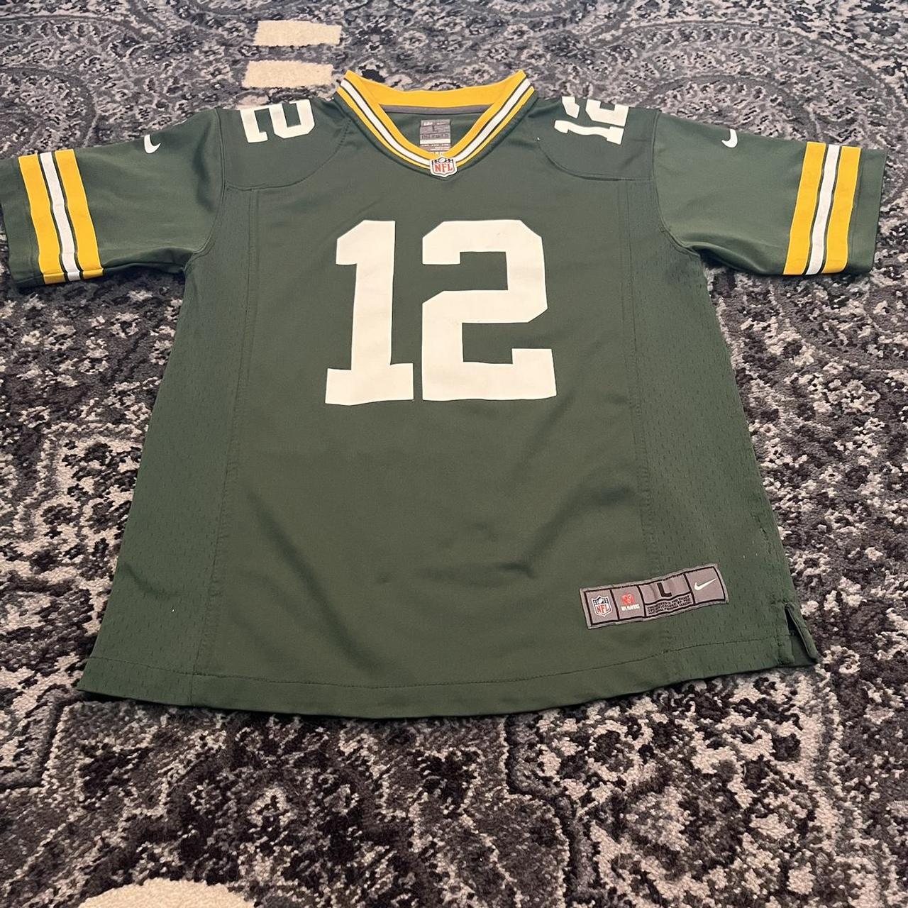 Youth Nike NFL Green Bay Packers #12 Aaron Rodgers - Depop