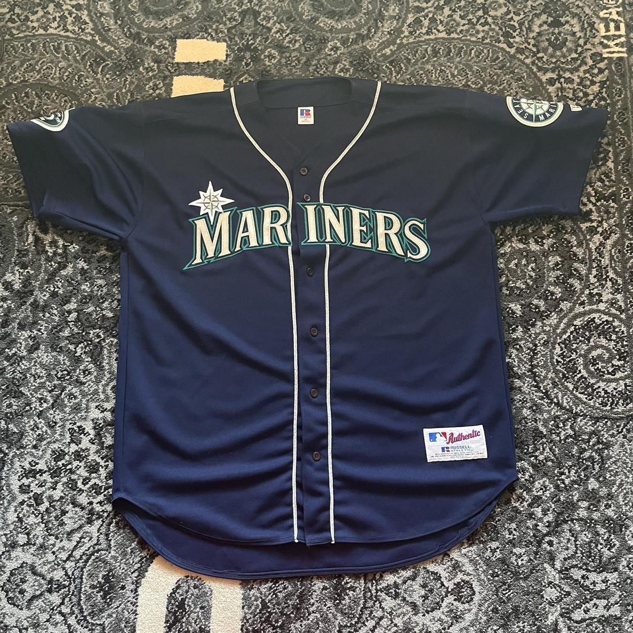 Vintage Seattle Mariners Russell Athletic Authentic Collection