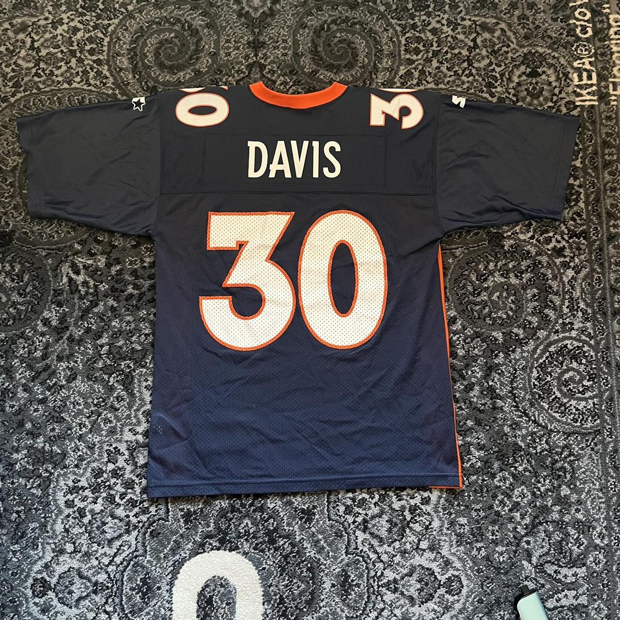 Denver Broncos Terrell Davis Football Jersey 1998 - Depop