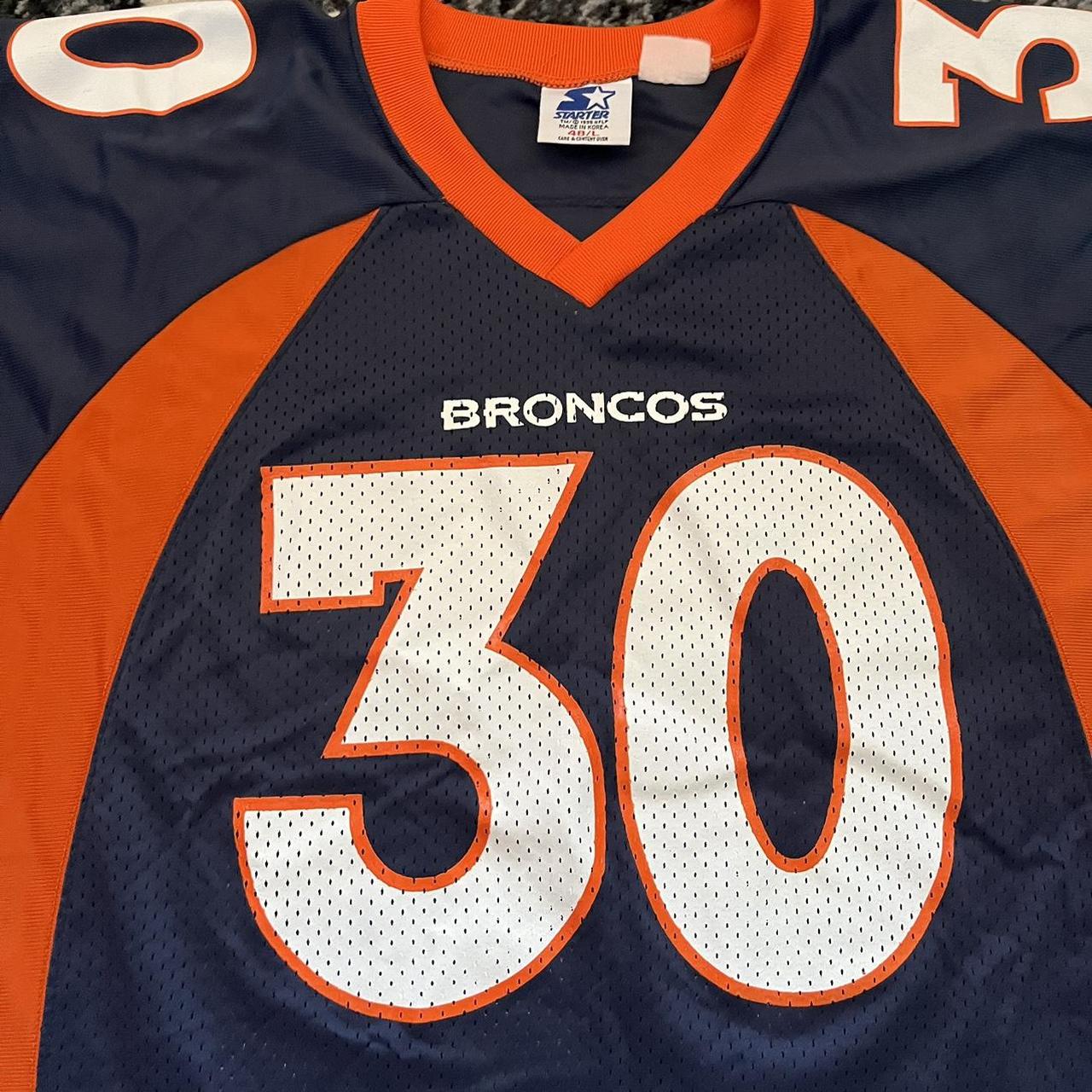 Terrell Davis Vintage Denver Broncos Jersey Size L - Depop