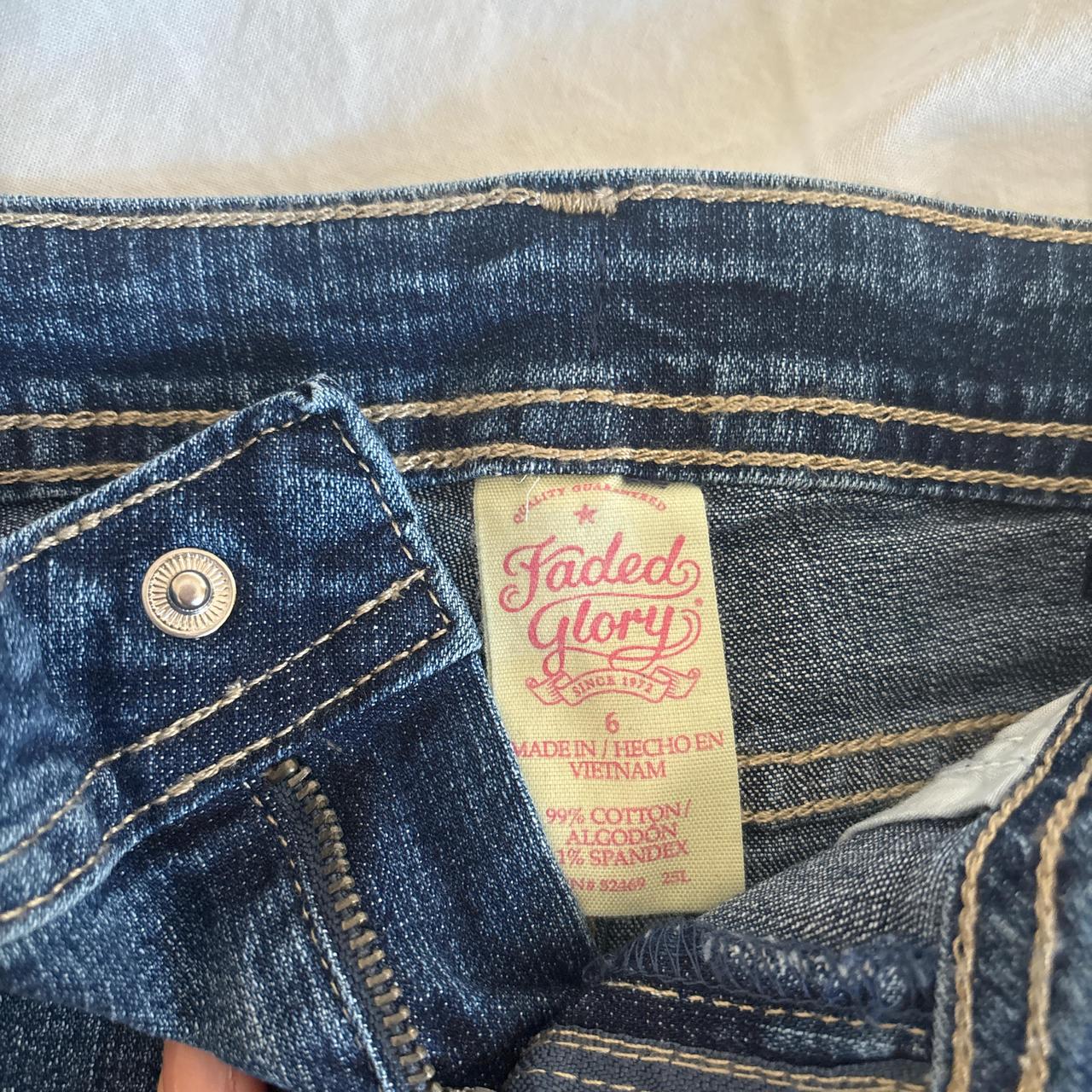 Faded Glory Women's Shorts - Blue/Navy - XS – Ult… - image 2