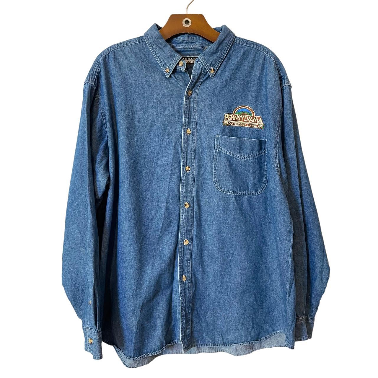 Outdoor life denim store shirt