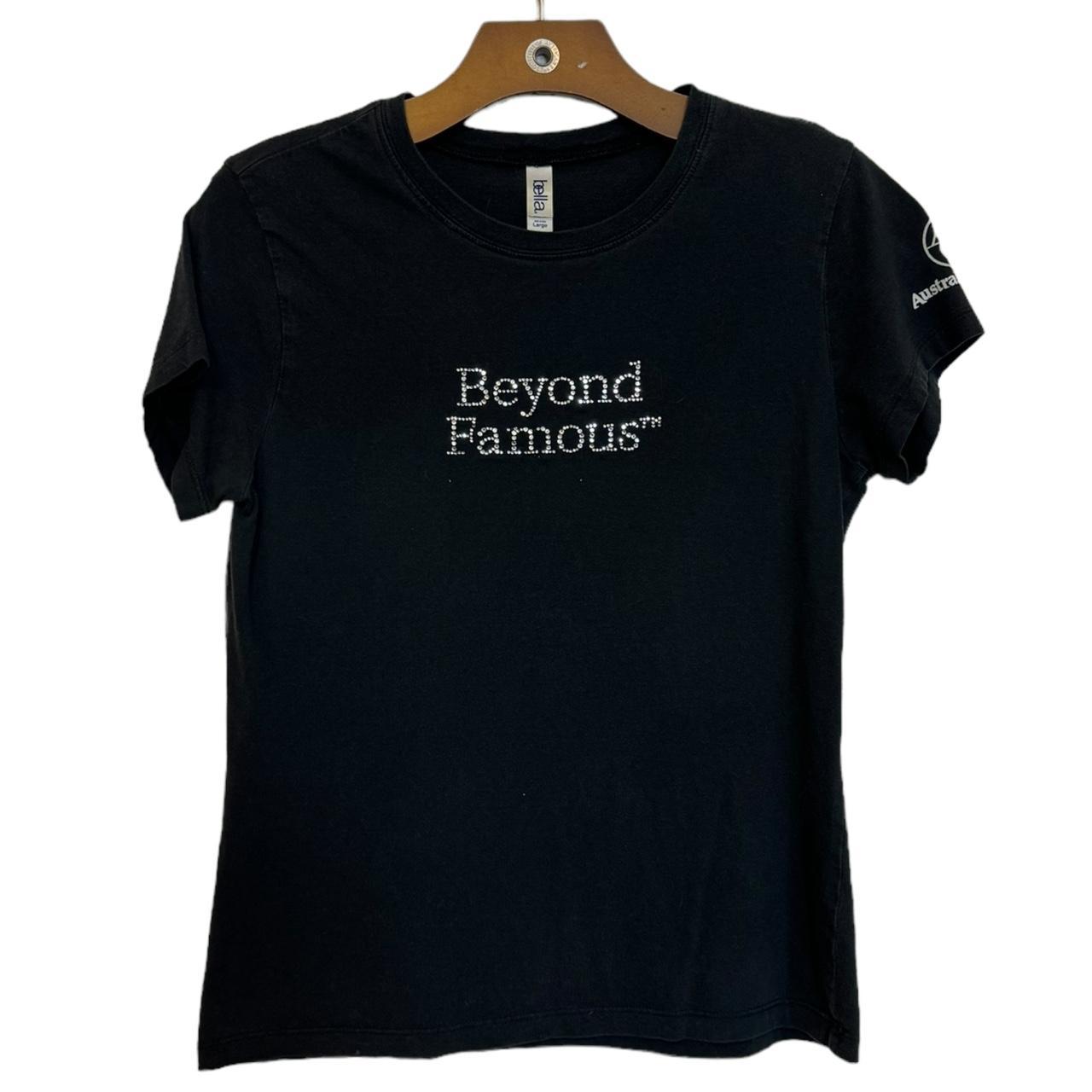 Beyond Famous Bedazzled Baby Tee Y2K vintage Depop