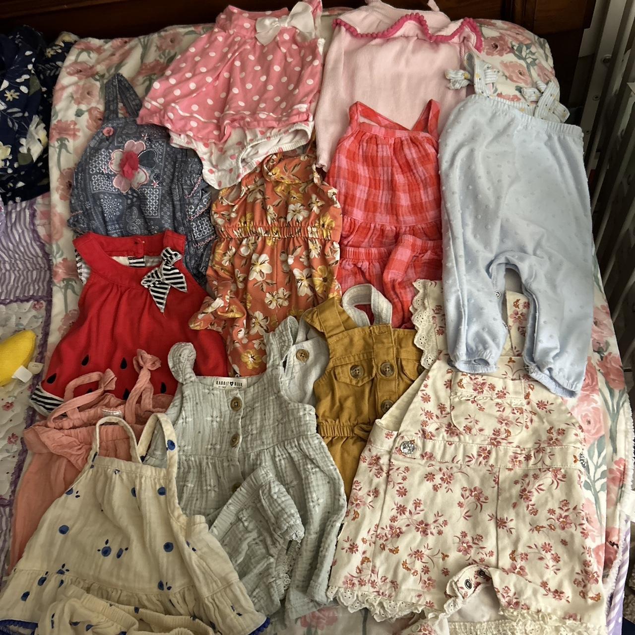 3-6 Cute baby Girl Clothes Bundle, Barley Used... - Depop