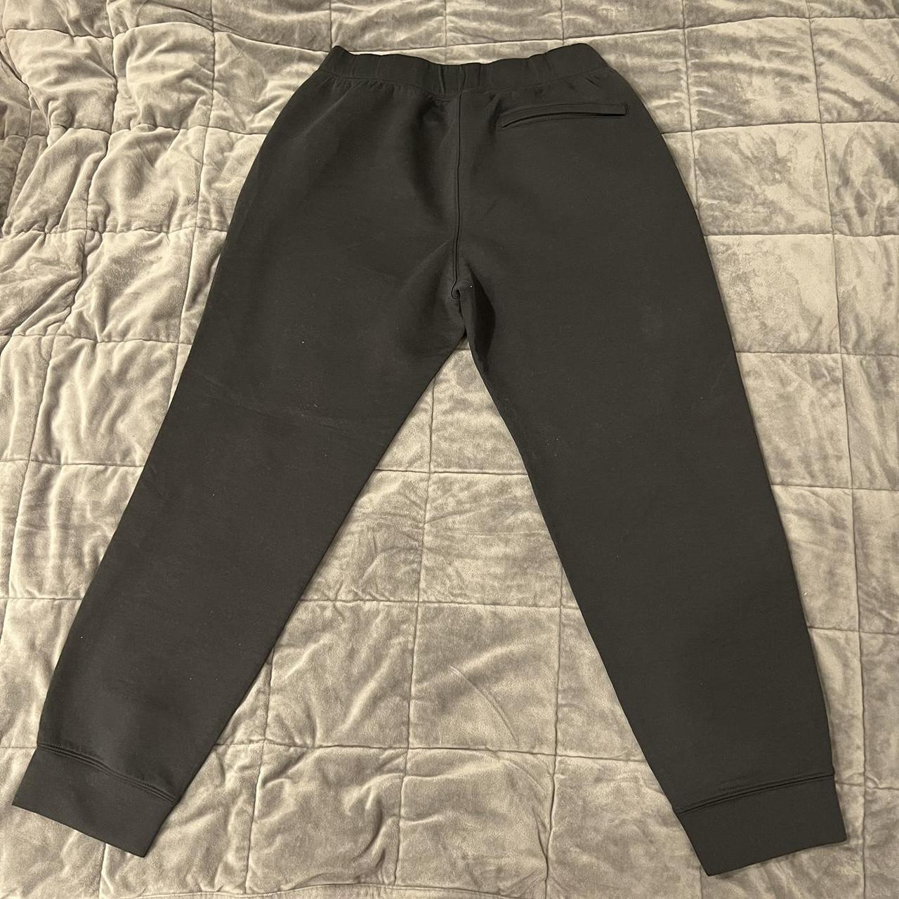 UNIQLO BLACK SWEATPANTS size XL good condition... - Depop