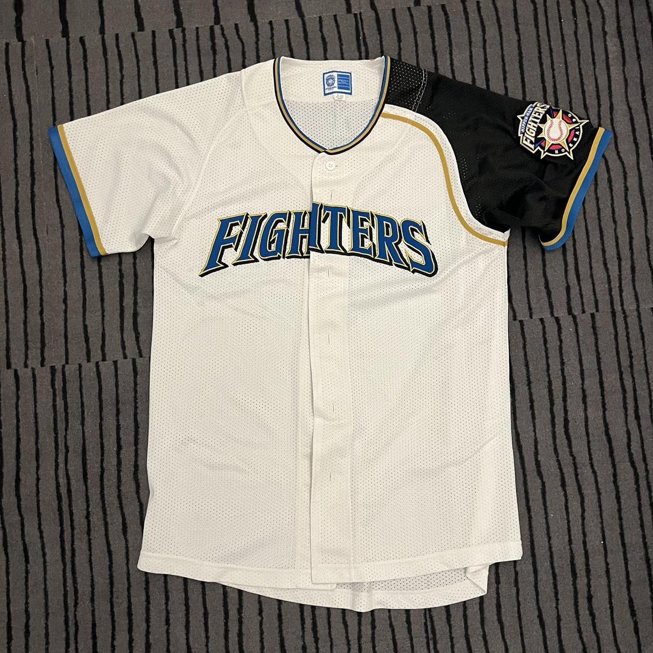 GENUINE VINTAGE JAPANESE BASEBALL JERSEY size L... Depop