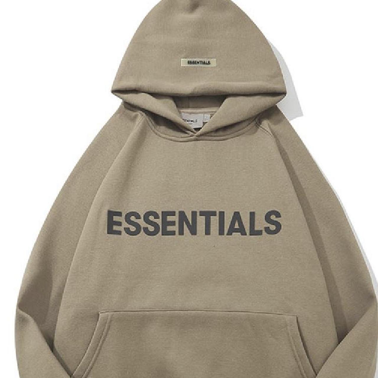 Essential hoodie worn once ever!!! - Depop