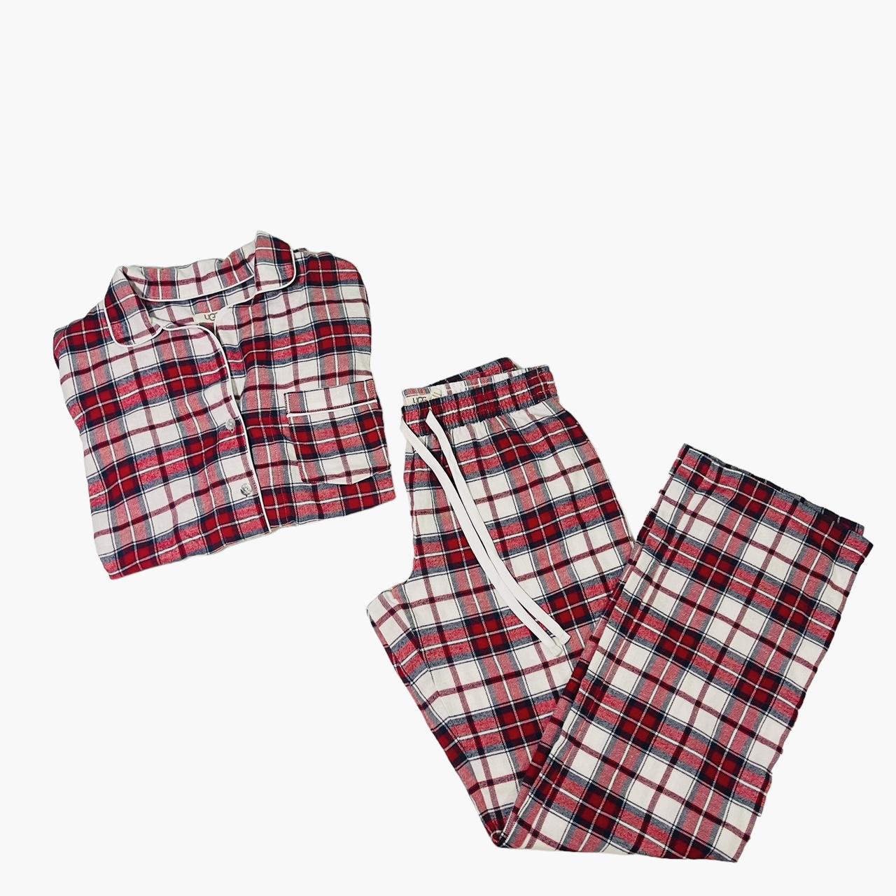 UGG Raven Flannel Plaid Pajamas Women’s Size XS