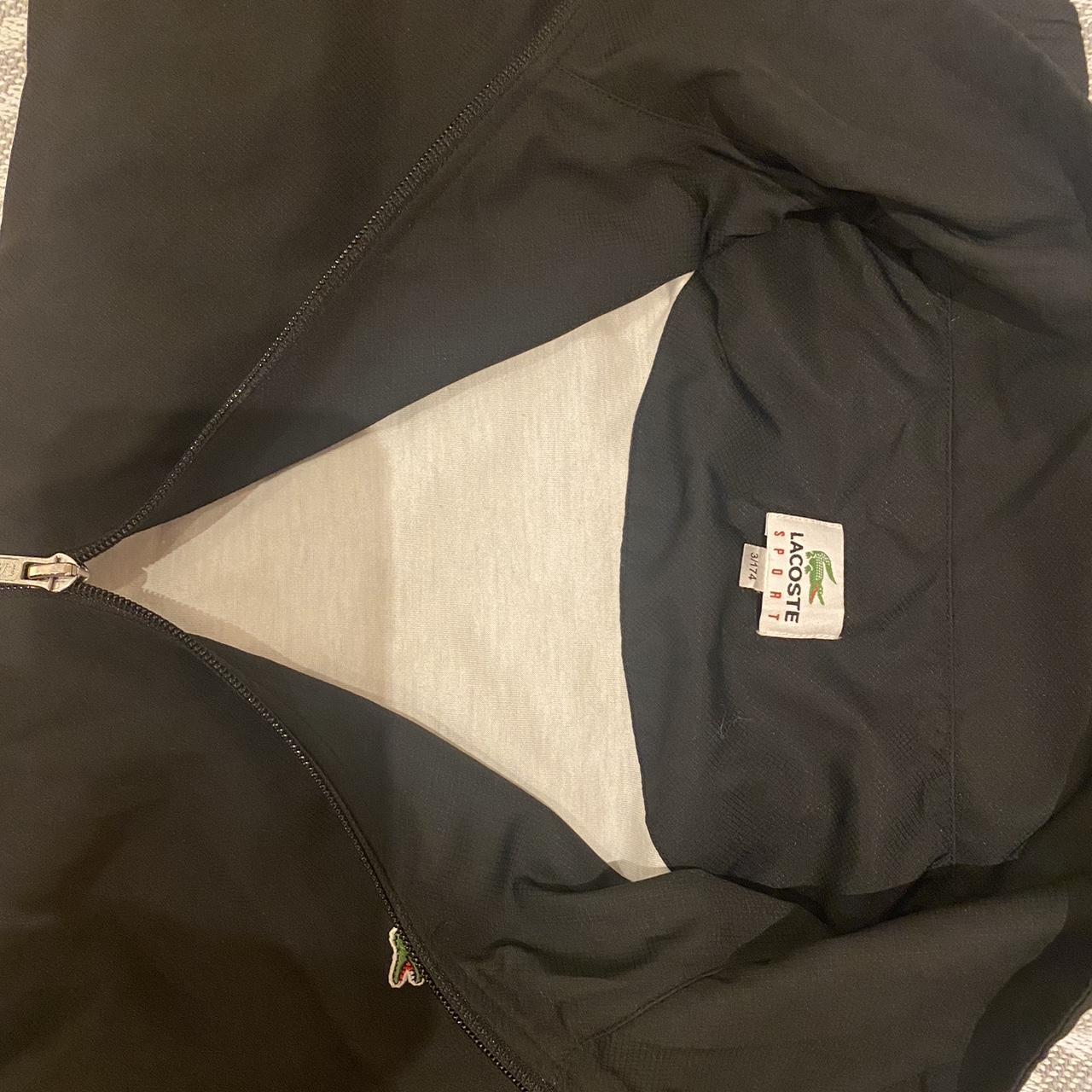 Size Small black 90s Lacoste tracksuit Brand new... - Depop