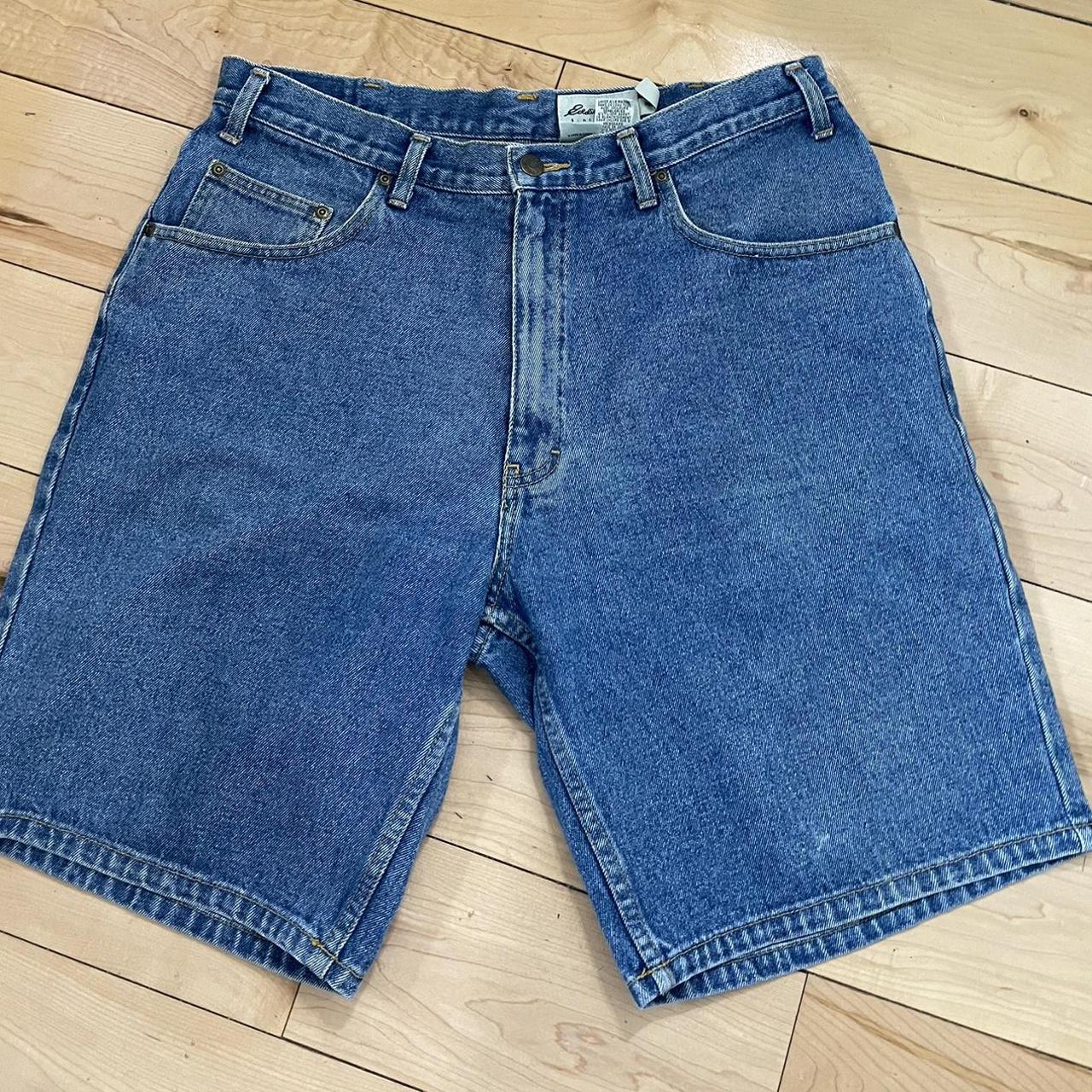 Eddie Bauer Men's Blue Shorts | Depop