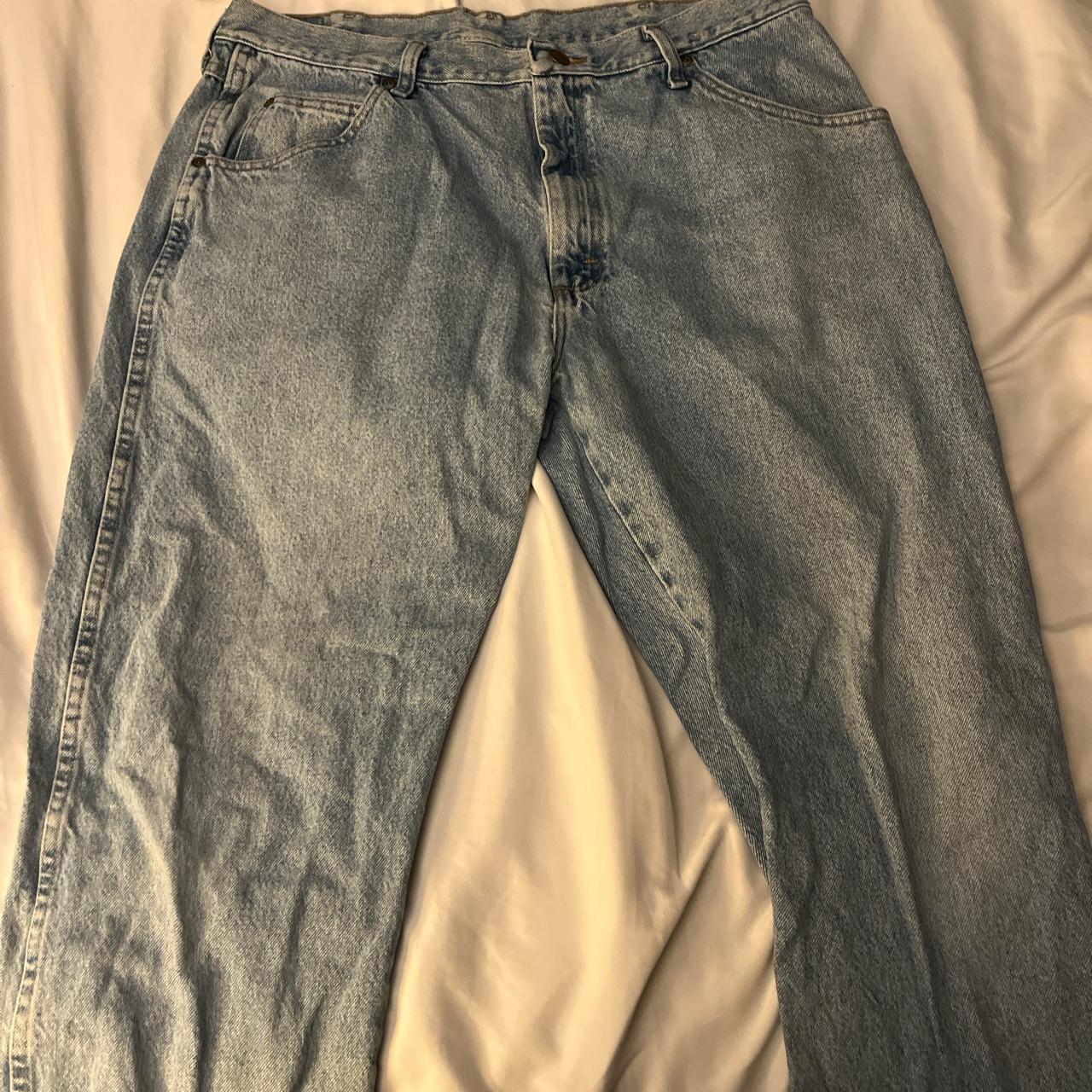 Wrangler regular fit jeans. Size 38x30 - Depop