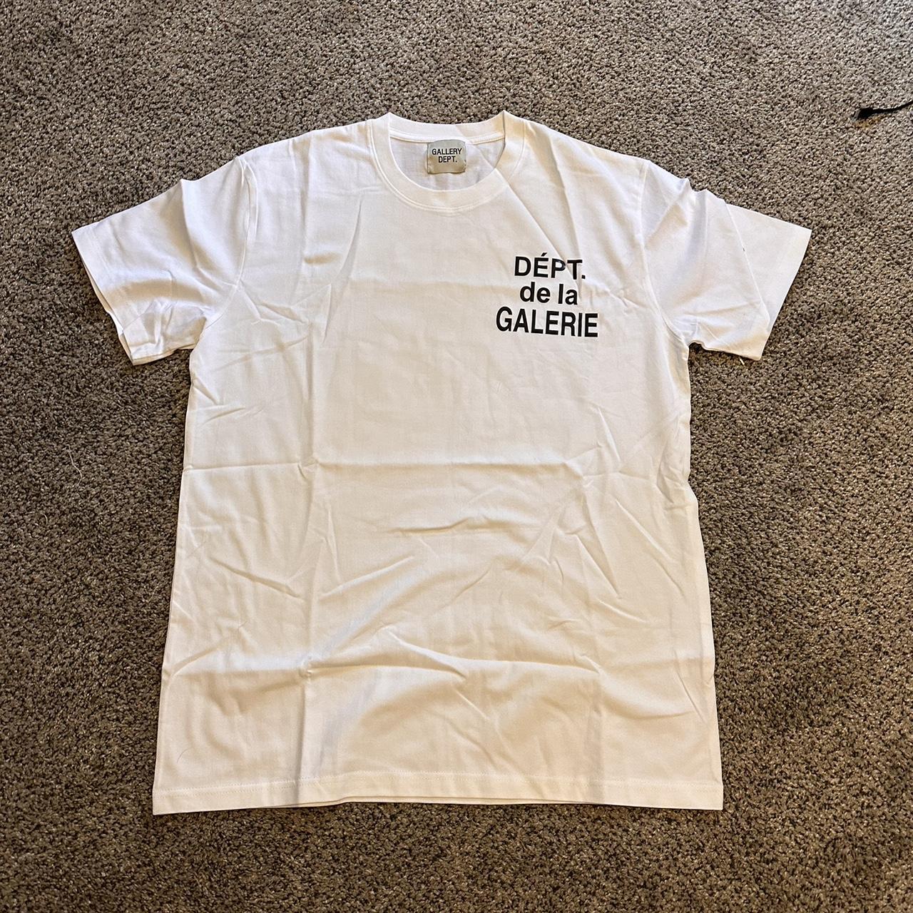 Gallery Dept. Men's White T-shirt | Depop