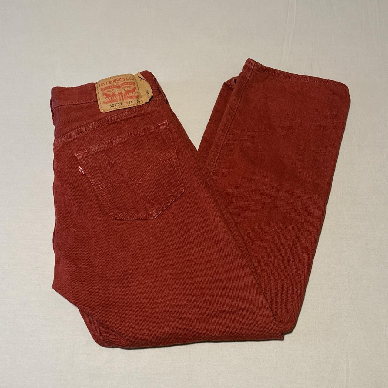 Red sale 501 levis