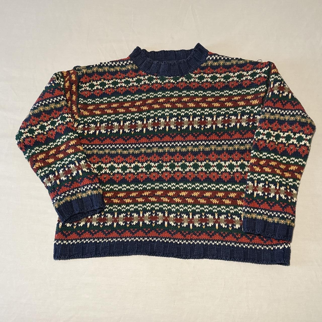 Abercrombie fair isle on sale sweater