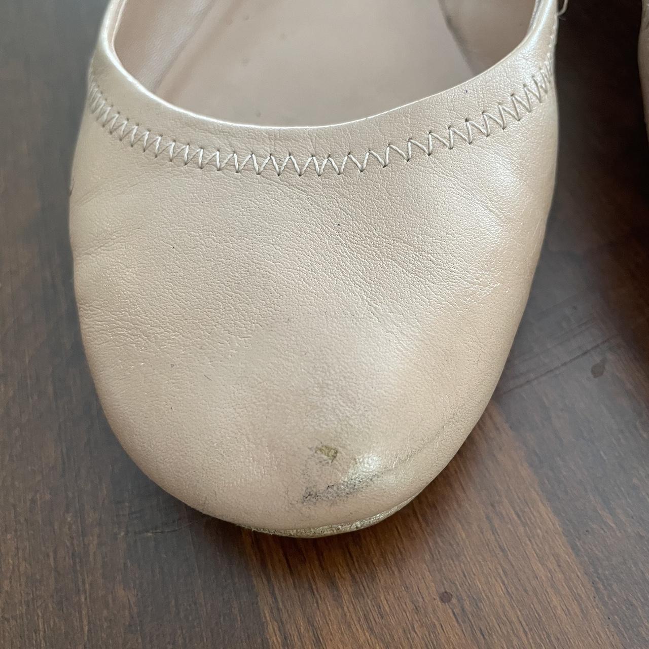 Tory burch minnie embellished convertible strap sale ballet flat