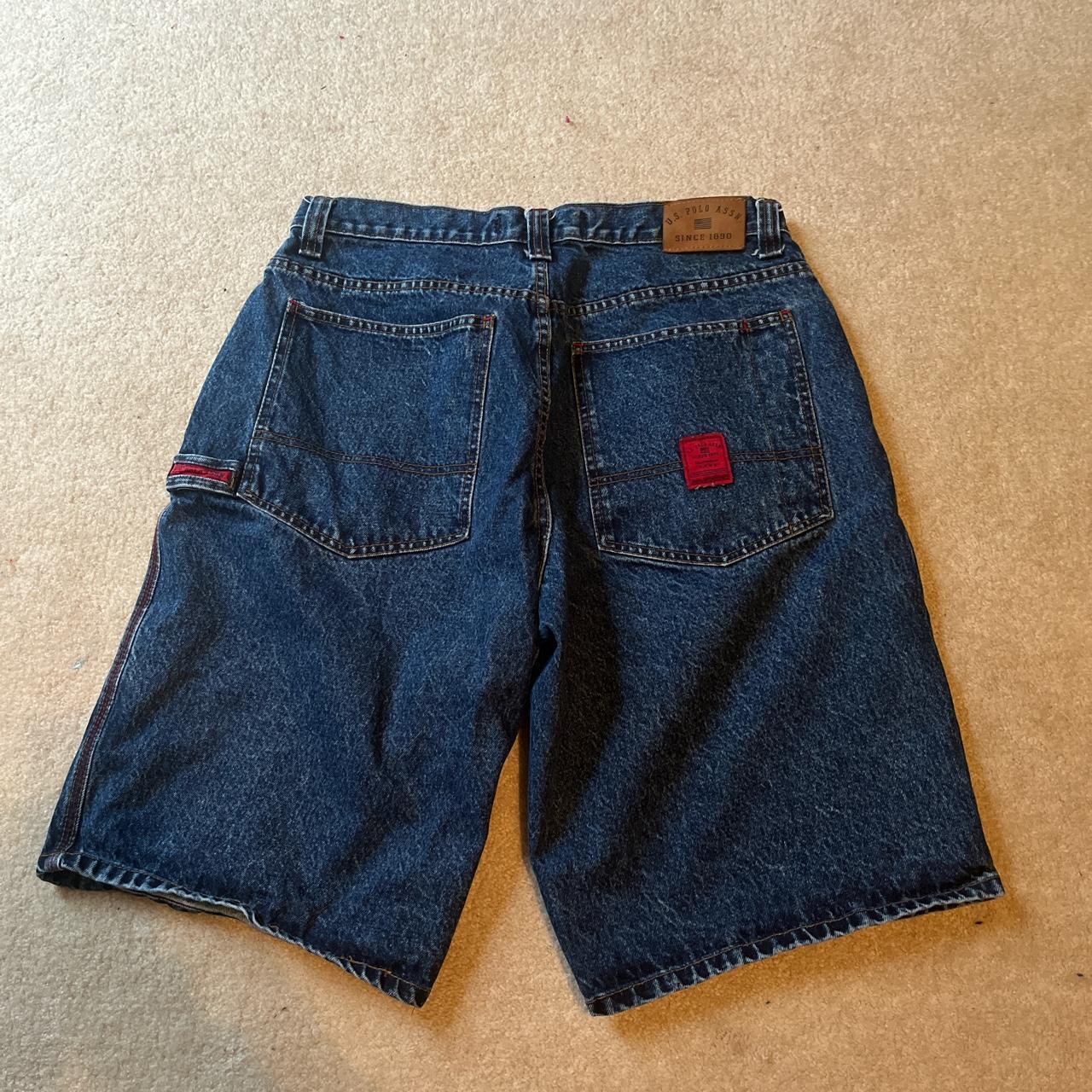 Vintage US Polo Assn Jorts Excellent condition /... - Depop