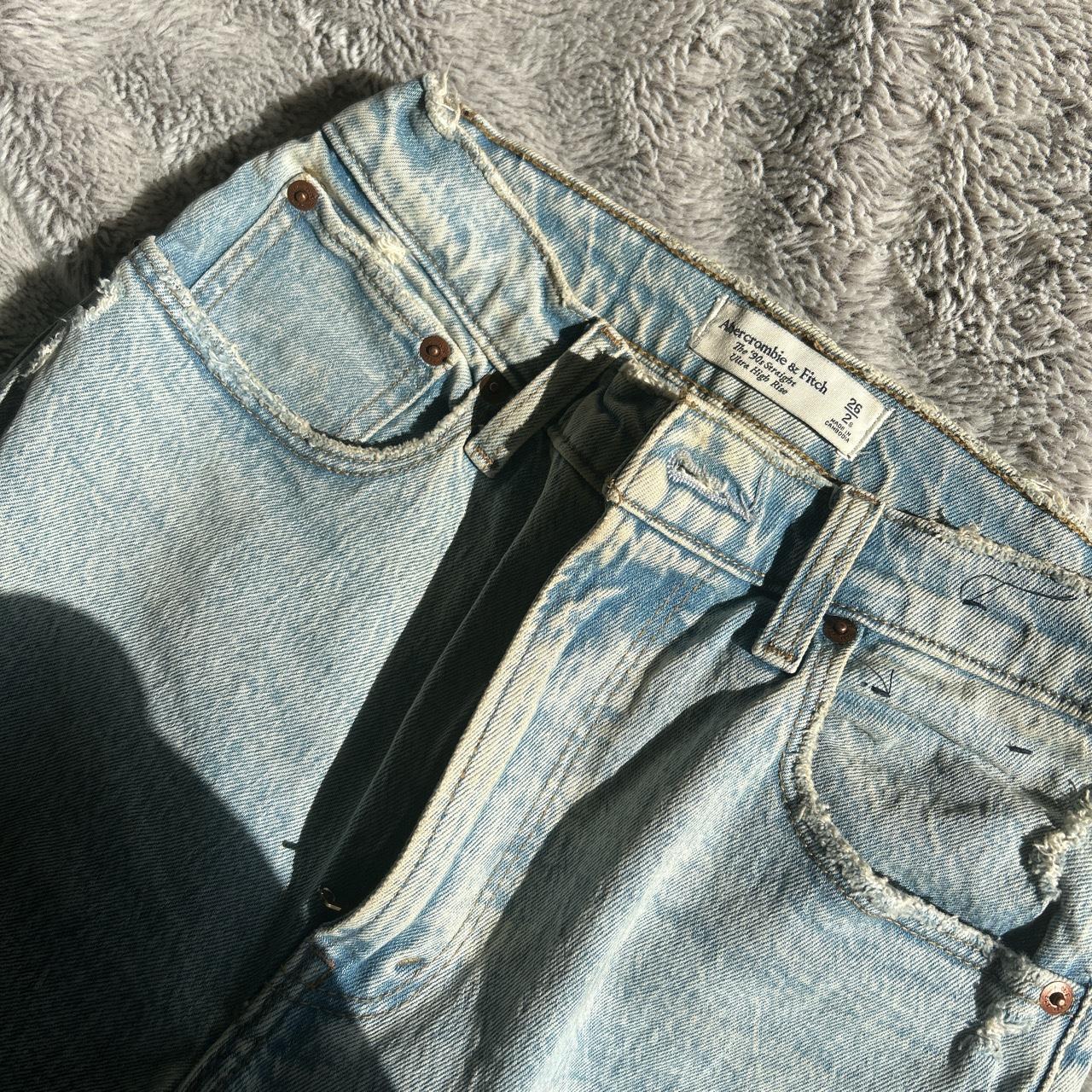 Abercrombie Curve Love Jeans - the 90’s straight... - Depop