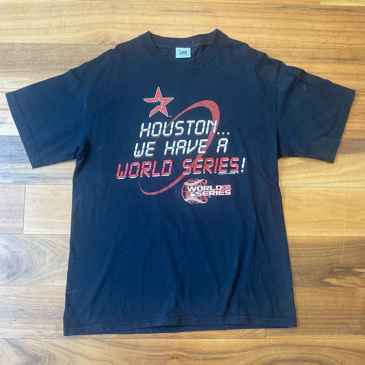 Vintage Houston Astros 2005 World Series Polo - Depop