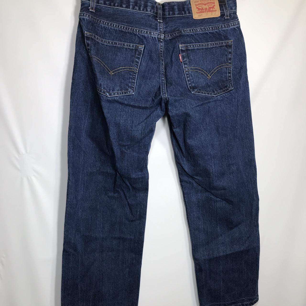 Levis 550 Boys Husky Stonewash 100% Cotton Relaxed... - Depop